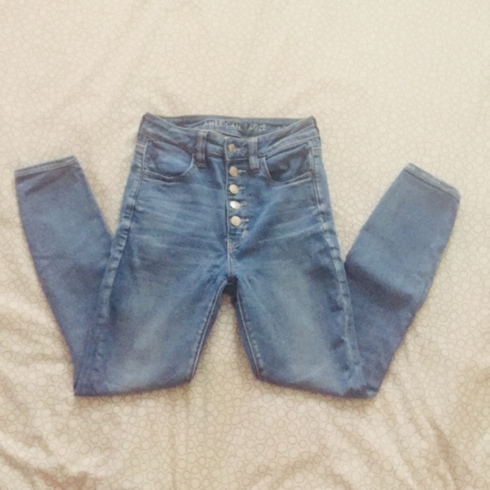 American Eagle Outfitters Medium Wash Jeans